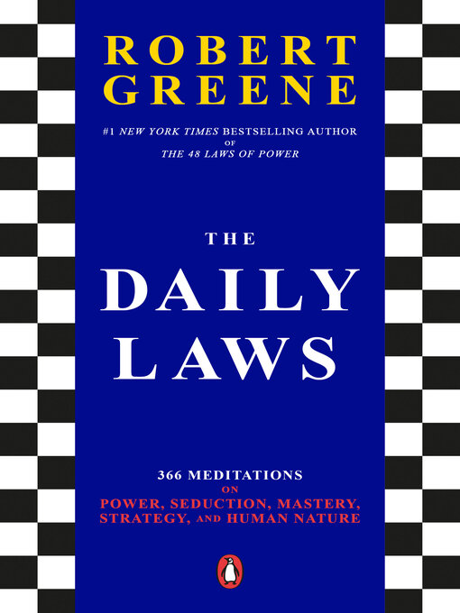 Title details for The Daily Laws by Robert Greene - Wait list